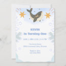 Search for whale birthday invitations Baby