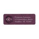 Search for swirls return address labels Purple