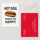 Search for hot dog business cards Grill