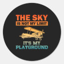 Search for funny airplane stickers Trend