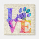 Search for paw print magnets Puppy