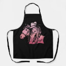 Search for horse lovers aprons Cowgirl