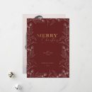 Search for calligraphy christmas cards Gold