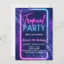 Search for tropical night invitations Beach