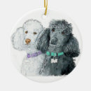 Search for black poodle christmas tree decorations White