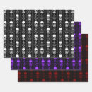 Search for purple skulls wrapping paper Cool