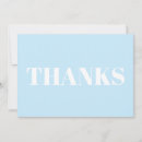 Search for blue and white thank you cards Thanks