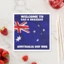 Search for australian flag napkins Aussie