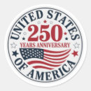 Search for history of america stickers Usa 250 years