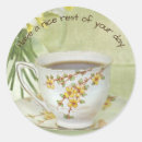 Search for vintage tea party stickers Daisy