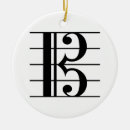 Search for clef christmas tree decorations Alto