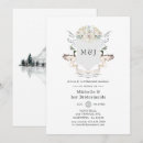 Search for wreath rehearsal dinner invitations Crest