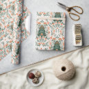 Search for nordic christmas wrapping paper Red