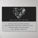 Search for beauty salon business posters Covid 19