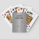 Search for aluminum playing cards Brushed aluminium