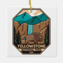 Search for bison christmas tree decorations Yellowstone national park