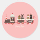 Search for dog thank you stickers French bulldog