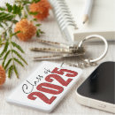 Search for high school key rings Red