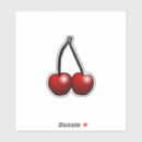Search for two cherries stickers Berry