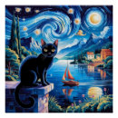 Search for art nouveau cat posters Illustration