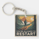 Search for leadership key rings Action and success quote