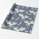 Search for crane wrapping paper Abstract