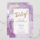 Search for alcohol invitations Purple