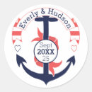 Search for navy and coral wedding stickers Beach