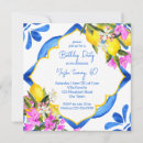 Search for lemon party invitations Mediterranean