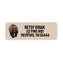 Search for grizzly return address labels Bear
