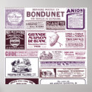 Search for vintage newspaper posters Pattern