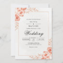 Search for petals wedding invitations Peach