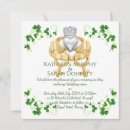 Search for claddagh invitations Irish