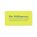 Search for modern blue return address labels Bold
