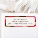 Search for geometric return address labels Abstract geometric pattern