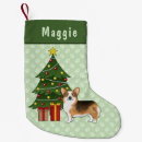 Search for corgi christmas stockings Festive