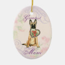 Search for belgian malinois christmas tree decorations Heart