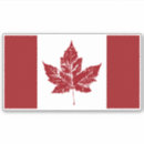 Search for vintage canadian flag stickers Canada