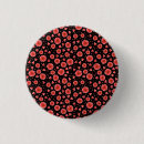 Search for red floral pattern badges Flowers