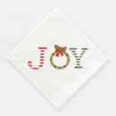 Search for joy of christmas napkins Wreath