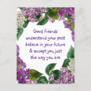 Search for best friend quotes postcards Saying