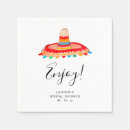 Search for fiesta bridal shower napkins Sombrero