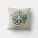 Search for peace sign cushions Boho