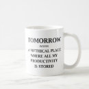 Search for tomorrow mugs Definition