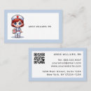 Search for nurse business cards Qr code