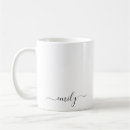 Search for monogram black and white mugs Professional