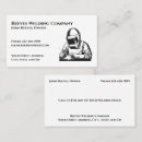 Search for welding business cards Helmet