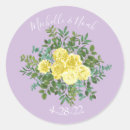 Search for light purple wedding stickers Floral