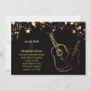 Search for music wedding invitations Gold