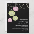 Search for lime green and black wedding invitations Pink